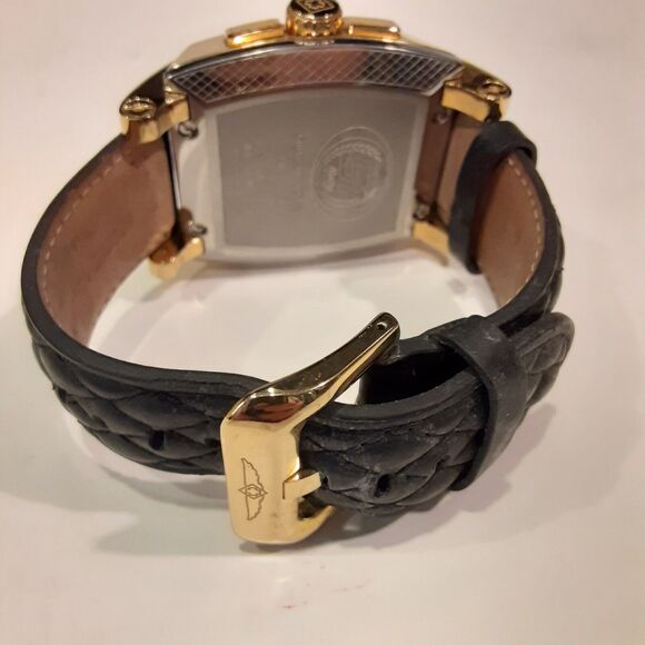 Invicta S1 Rally Watch Tachymeter Swiss made Chronograph Leather Band NOTE - Picture 5 of 16